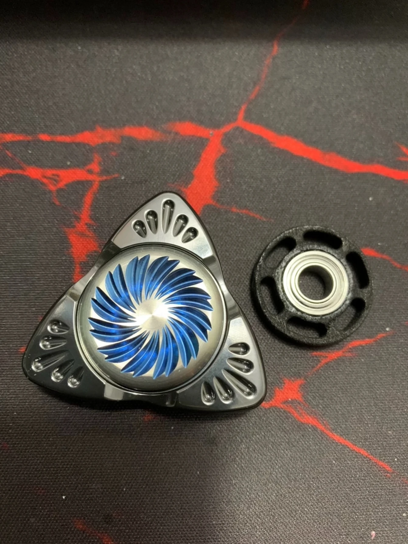 

Yhedc Milky Way Edc Sirius Fingertip Gyroscope Zirconium Black