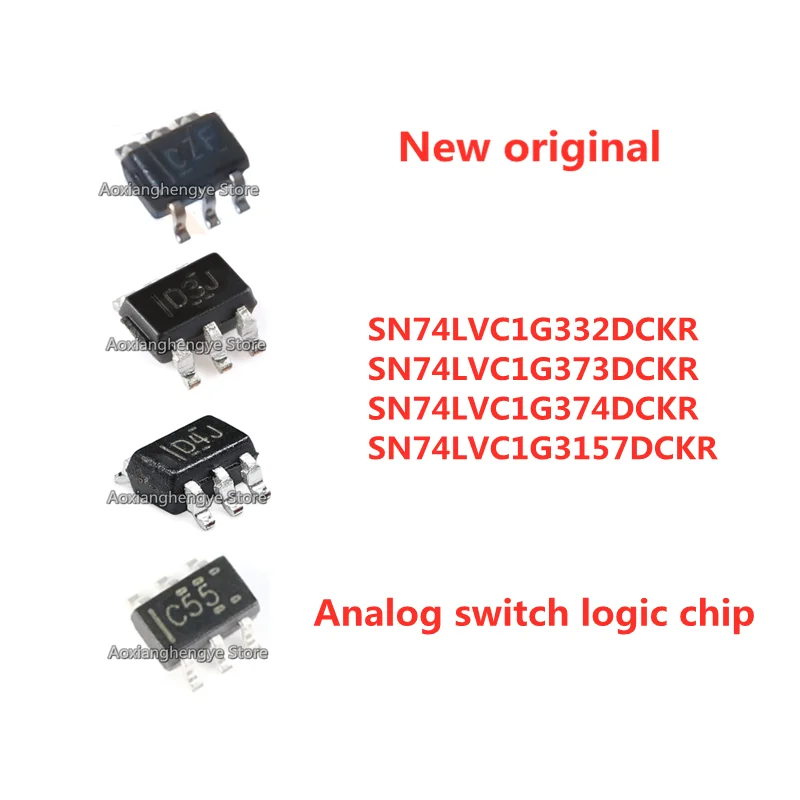 20PCS SN74LVC1G332DCKR SN74LVC1G373DCKR SN74LVC1G374DCKR SN74LVC1G3157DCKR SC70-6 Multiplexer chip Analog switch logic chip