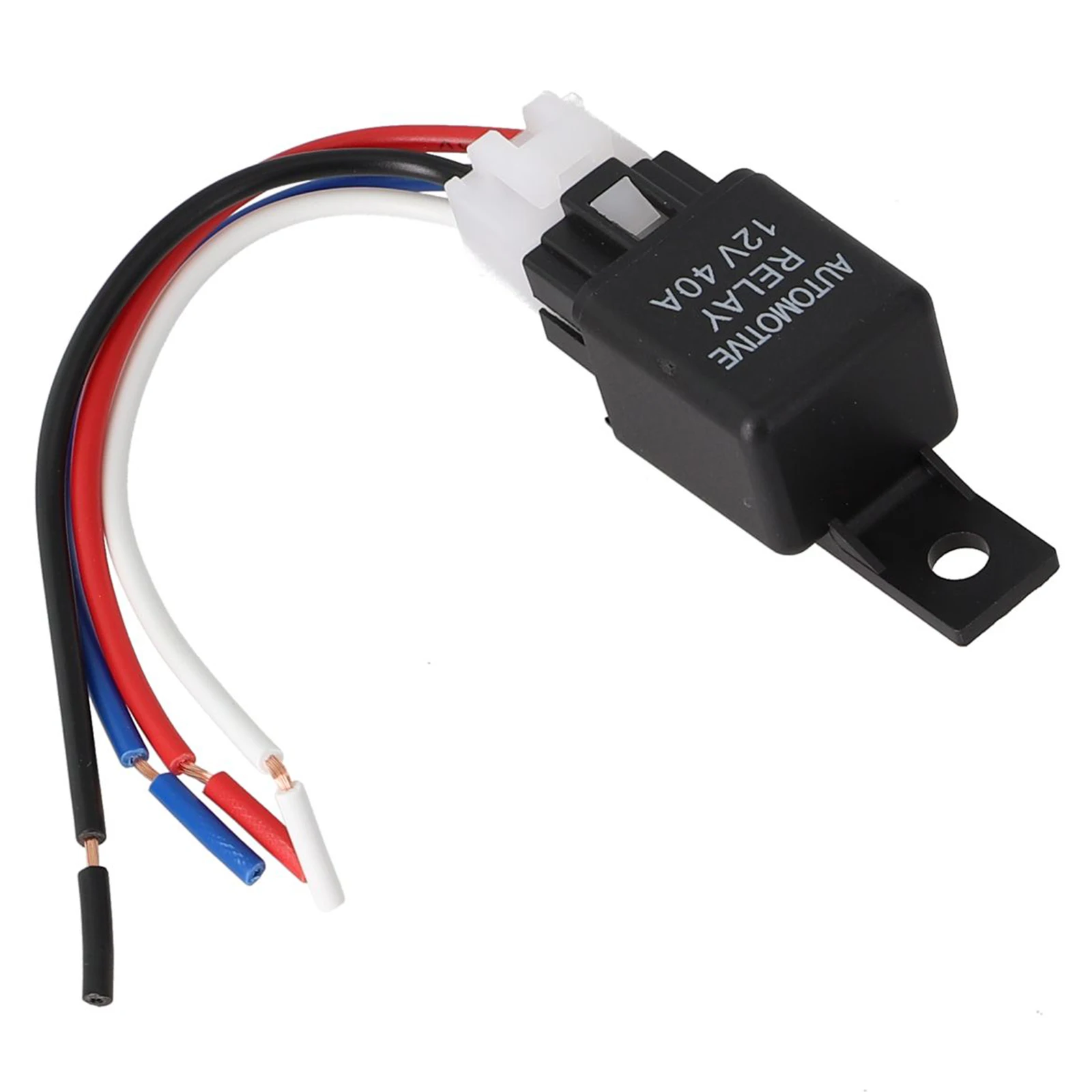 SPST Cable Car Relay Cable Car Relay 4 Pin Cable Car Relay For Car Alarms HID Headlights 1*Cable 1*Car Relay  SPST
