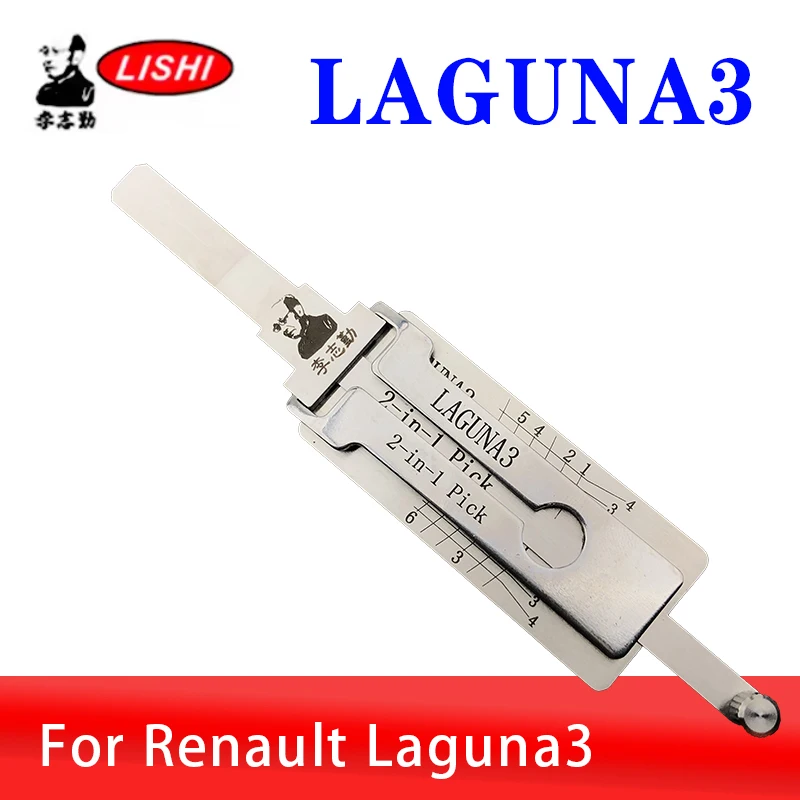

LAGUNA3 LISHI 2in1 For Renault LAGUNA Decoder Car Door Open tool Lock Pcik tool Locksmiths tool