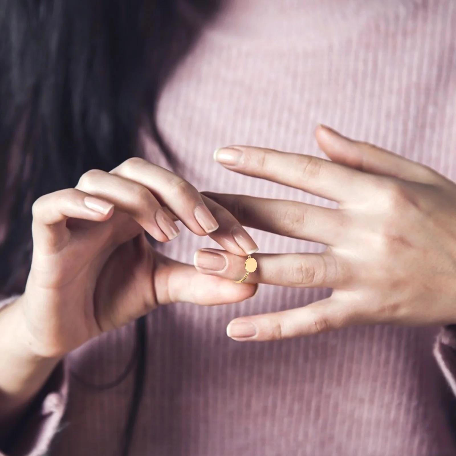 

10pcs Stainless Steel Ring Bases Diy Jewelry Making Kit For Custom Rings Exquisite Metal Settings Sturdy Craft Tray