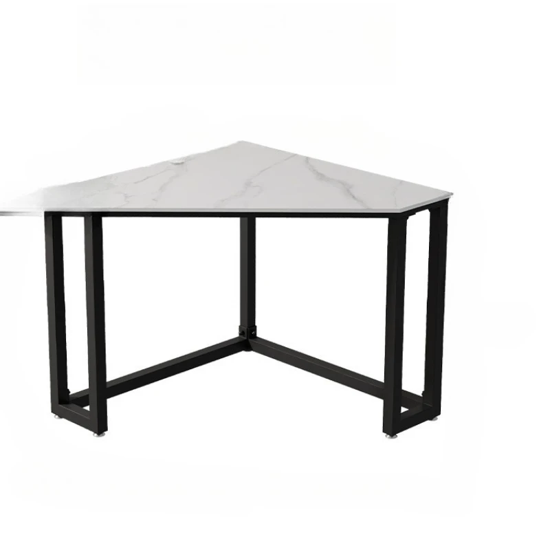 Nordic triangle desk corner slate computer desk simple office turning table household small apartment corner table
