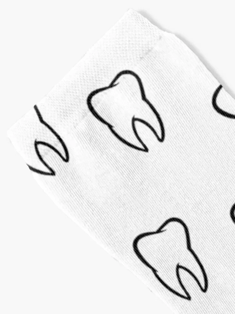 Tooth, Teeth, Dentist, Dentistry Socks essential tennis funny sock Socks Ladies Men's