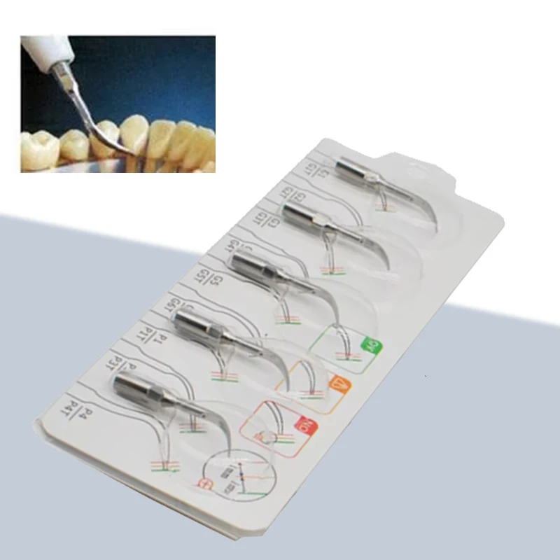 

5 шт. P1 GD1 PD1 стоматологический ультразвуковой скалер наконечник подходит для EMS дятел отбеливание зубов стоматологические инструменты