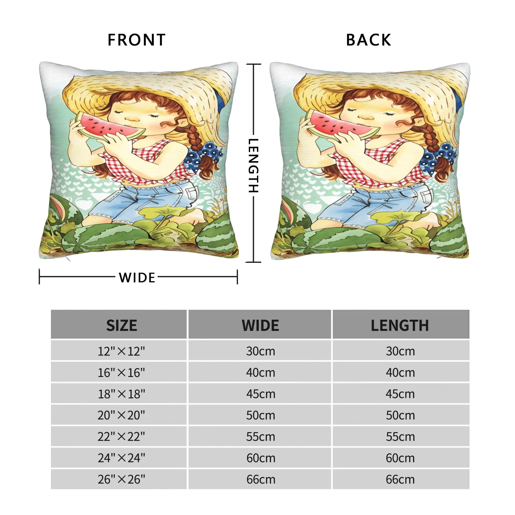 Art Sarah Kay Swing Girl Pillow Case  Soft Pillow Cover Kawaii Pillowcases For Sofa Bedroom Home Decor