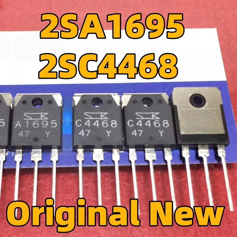 2 pairs brand new original genuine 2SA1695/2SC4468/A1695/C4468