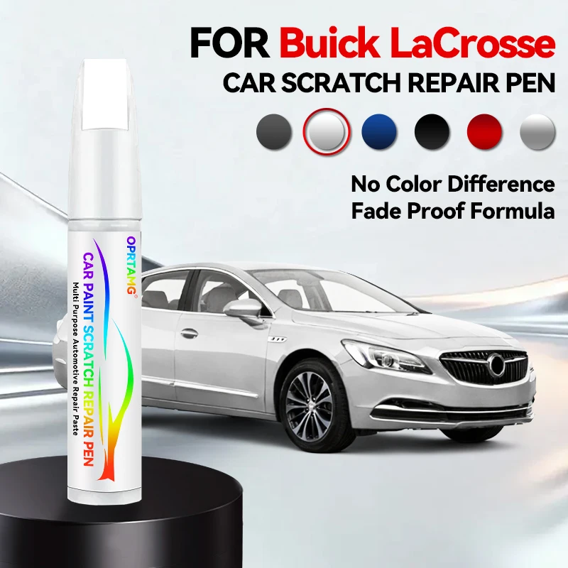 

Ручка-корректор для ремонта автомобильной краски Buick Lacrosse, средство для удаления царапин, аксессуары для авто, DIY, белый, коричневый 105V, черный GB8, красный G4Q, золотой