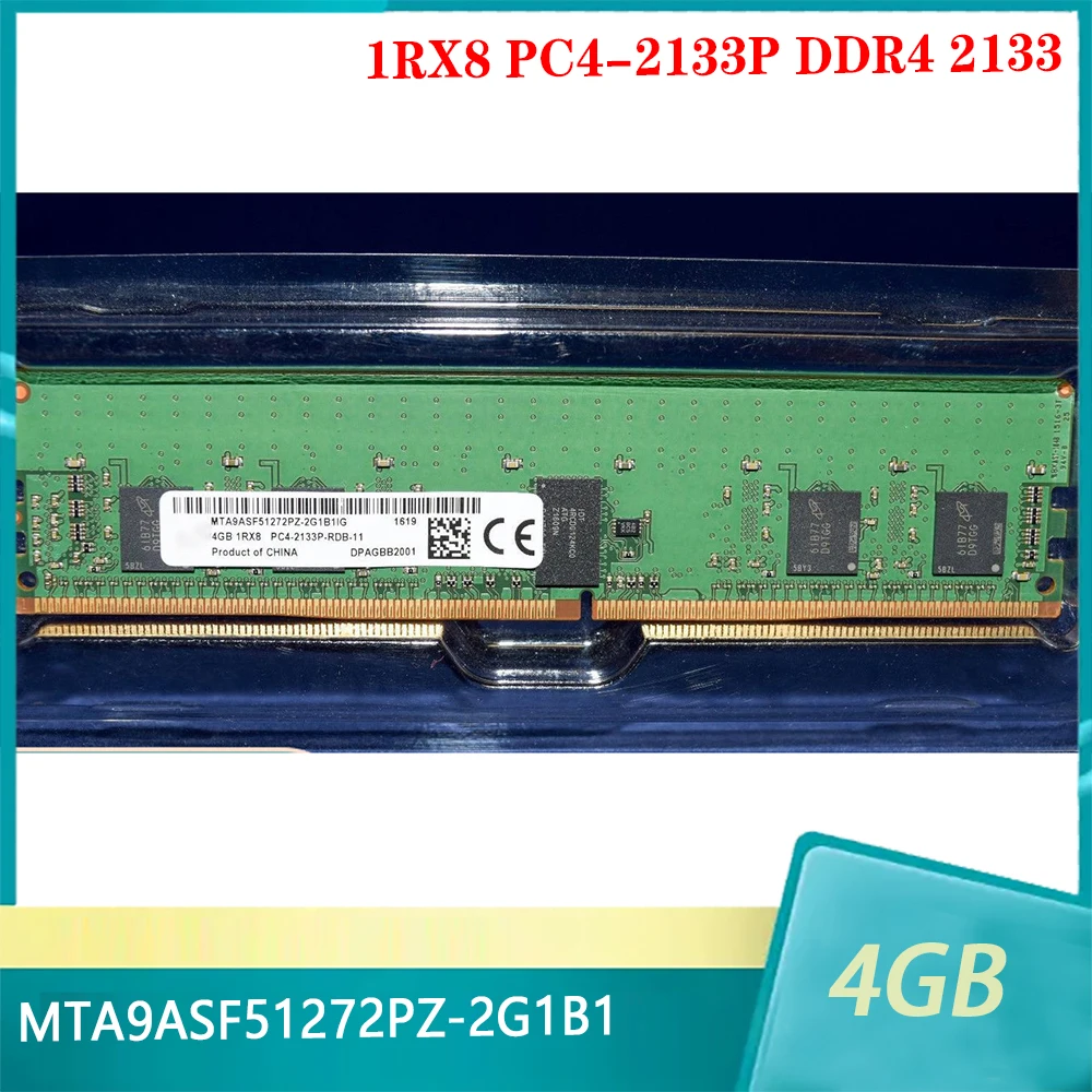 

Для серверной памяти MT 4 ГБ 4G 1RX8 PC4-2133P DDR4 2133 MTA9ASF51272PZ-2G1B1