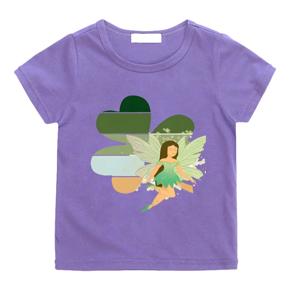 

Happy St Patricks Day Kids Summer Short Sleeve T-shirt Toddler Brand Summer T-Shirt 2024 Girls Boys Designer Clothes Cotton Tees