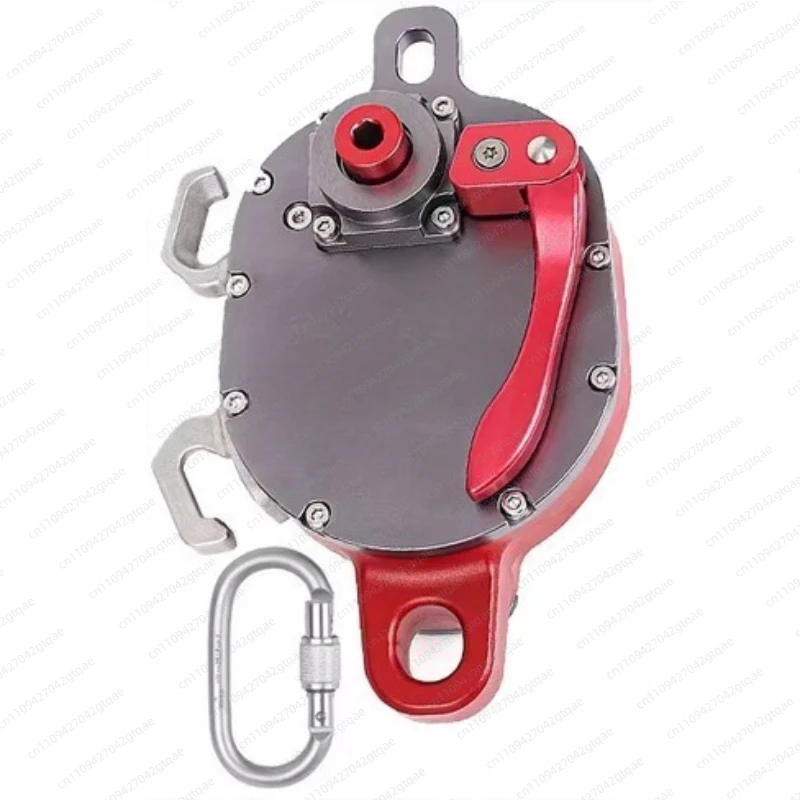 Manual Drill Drive Lifter Rope Crawler Electric Motor Hoist Pulley 200KG Fall arrester