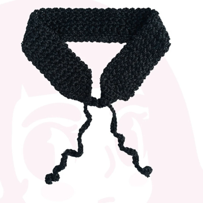 

French Crochet Hair Band Knitted Headband Scarf Crochet Hair Bandanas Headscarf NEW