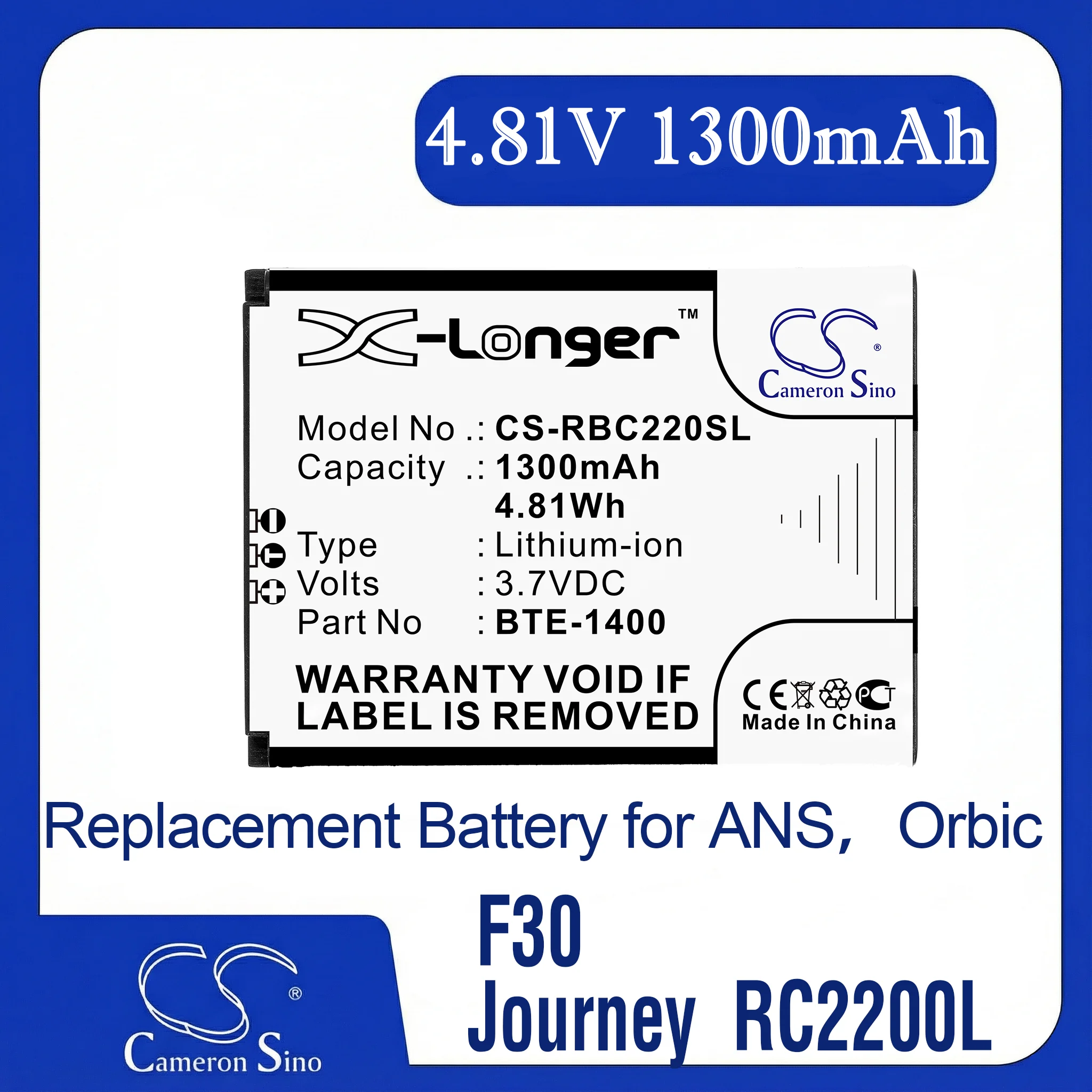 Cameron Sino Replac…