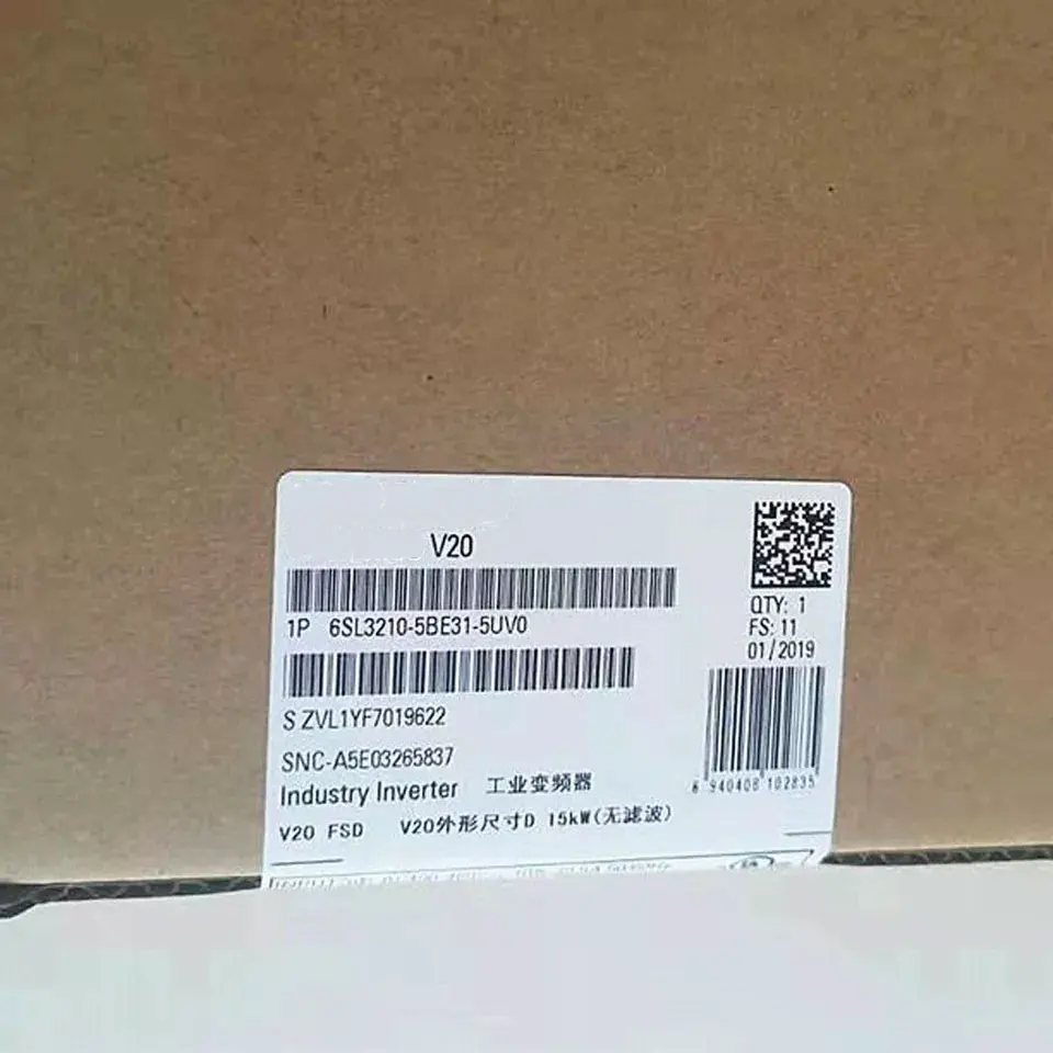

Совершенно новый 6SL3210-5BE31-5UV0 Гарантия один год ​