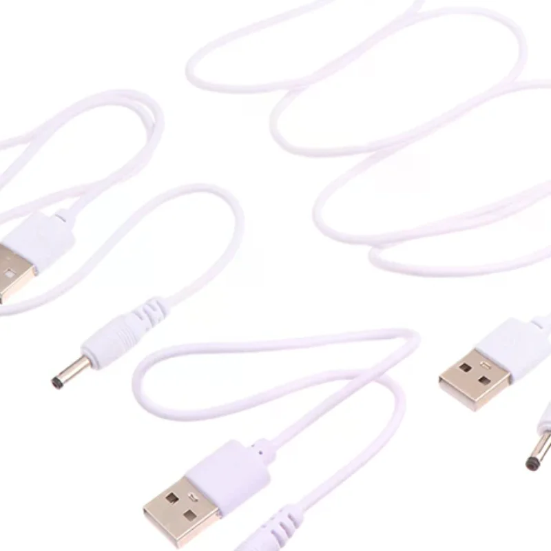 USB To DC 3.5mm Power Cable Jack Connector 5V Charger Power Cable Universal For HUB Mini Fan Router Speaker MP3/MP4