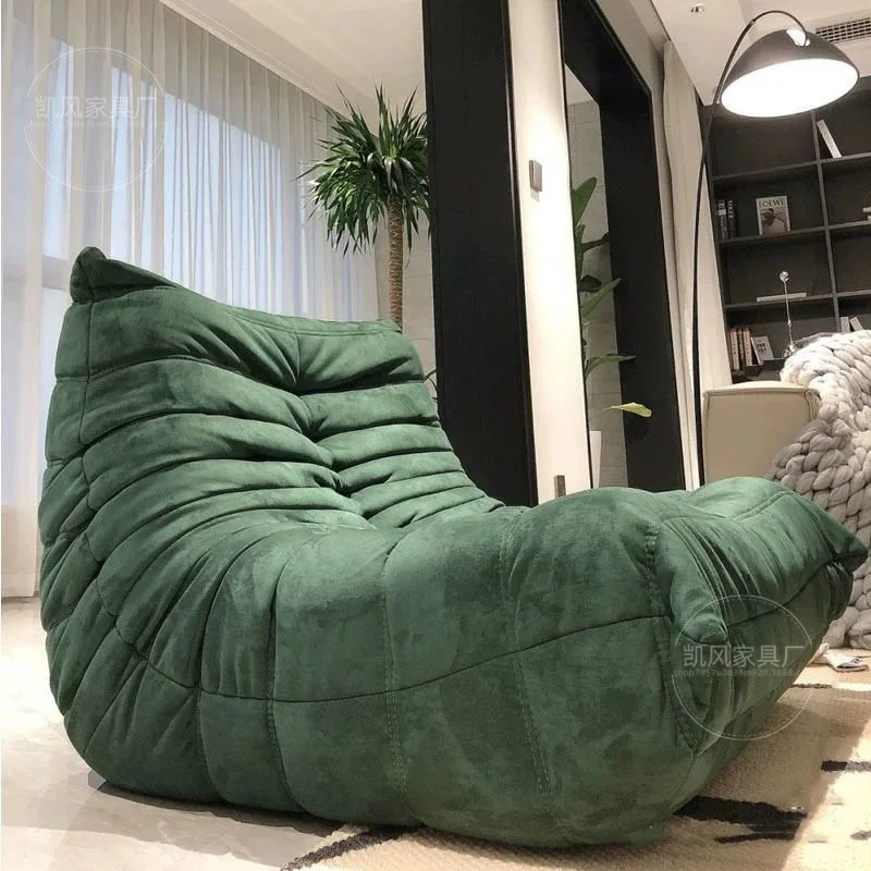 

Internet celebrity caterpillar lazy sofa leisure recliner balcony bedroom modern simple living room reclining sleeping single
