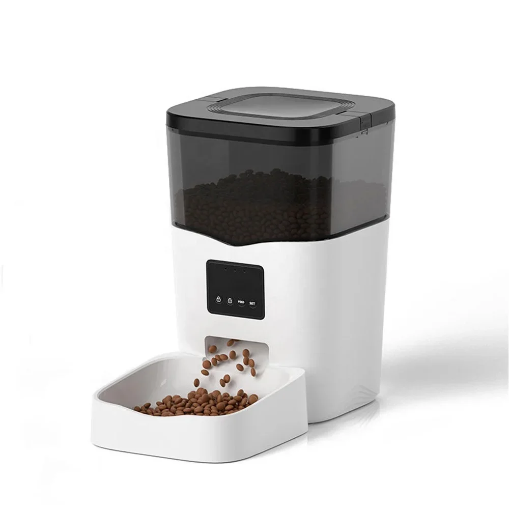 

z For 3L Automatic Pet Feeder, WiFi Pet Food Feeder with APP Control for Remote Feeding, Smart Cat Food Dispenser