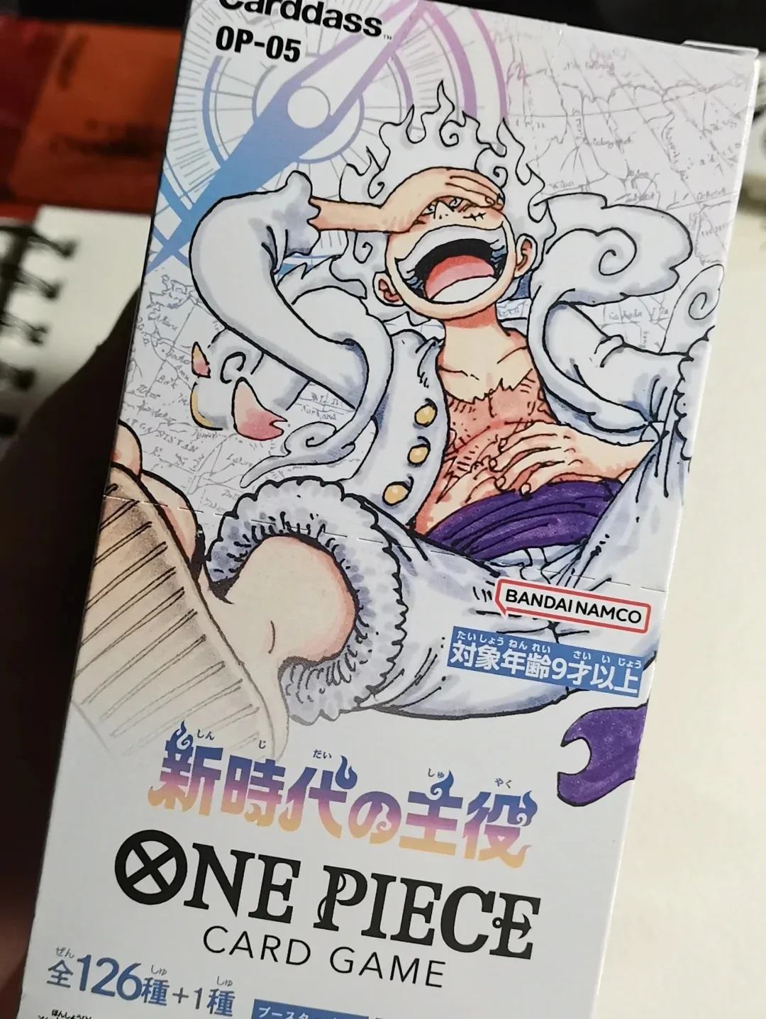 Anime Bandai Japanese One Piece Card Opcg TCG OP05 The protagonist of the new era ONE PIECE:Top Battle Trading card game Toys