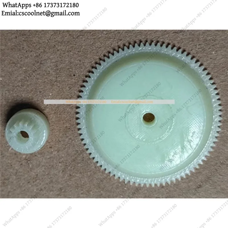 JS01 2pcs Tape Cartridge Gear Magnetic Head For Grundig C231 CN500 CN830 CN930 C3150 C6200 Recorder Mechanism Spare Parts