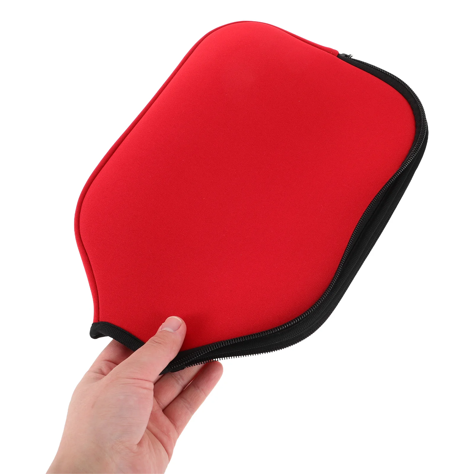 Housse de raquette de cornichon, 2 pièces, étui étanche pour batte de Tennis de Table, sac de pagaie, rangement antichoc, planche rouge