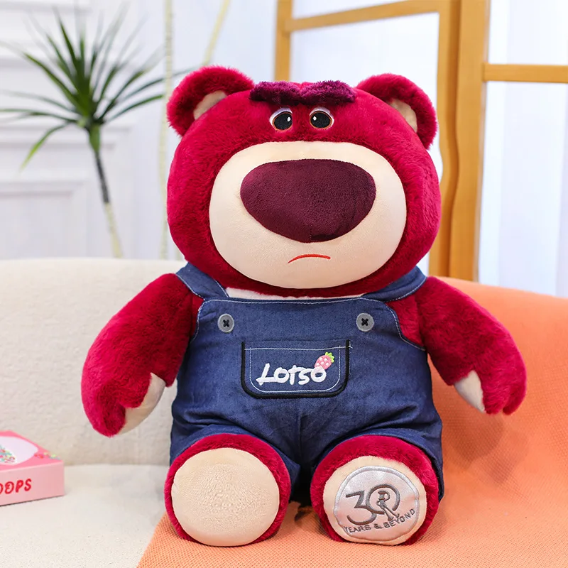 

Disney Toy Story Lots-o'-Huggin' Медведь Плюшевая игрушка 30 см Комбинезон с героями мультфильмов Сидящая кукла Домашний декор Вечеринка День рождения Рождественский подарок