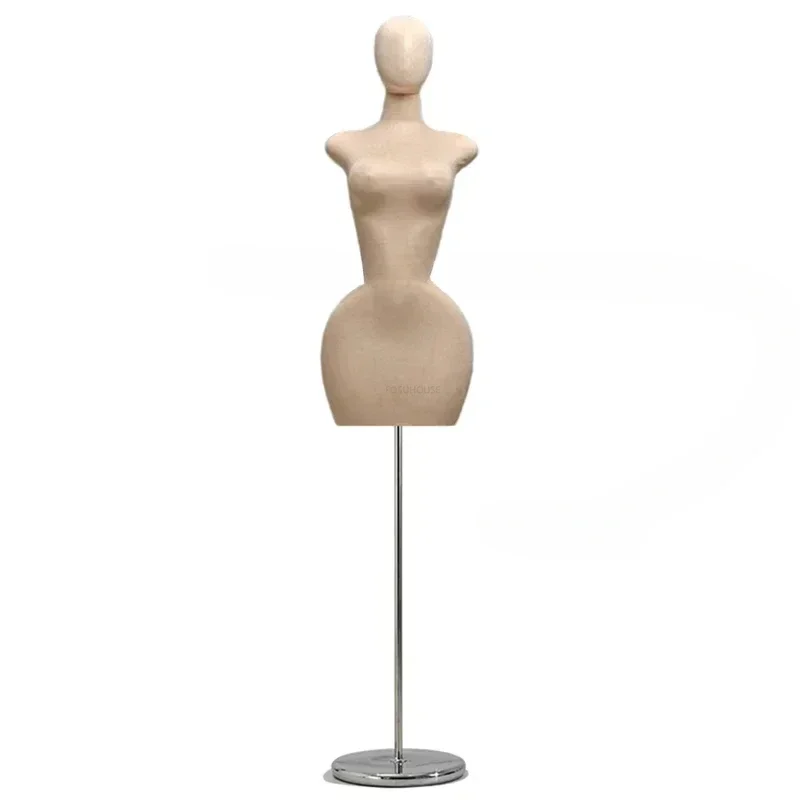 Nordic Women's Clothing Mannequins Window Display Prop European Sexy Figure Display Stand For Women Half-length Fake Mannequin