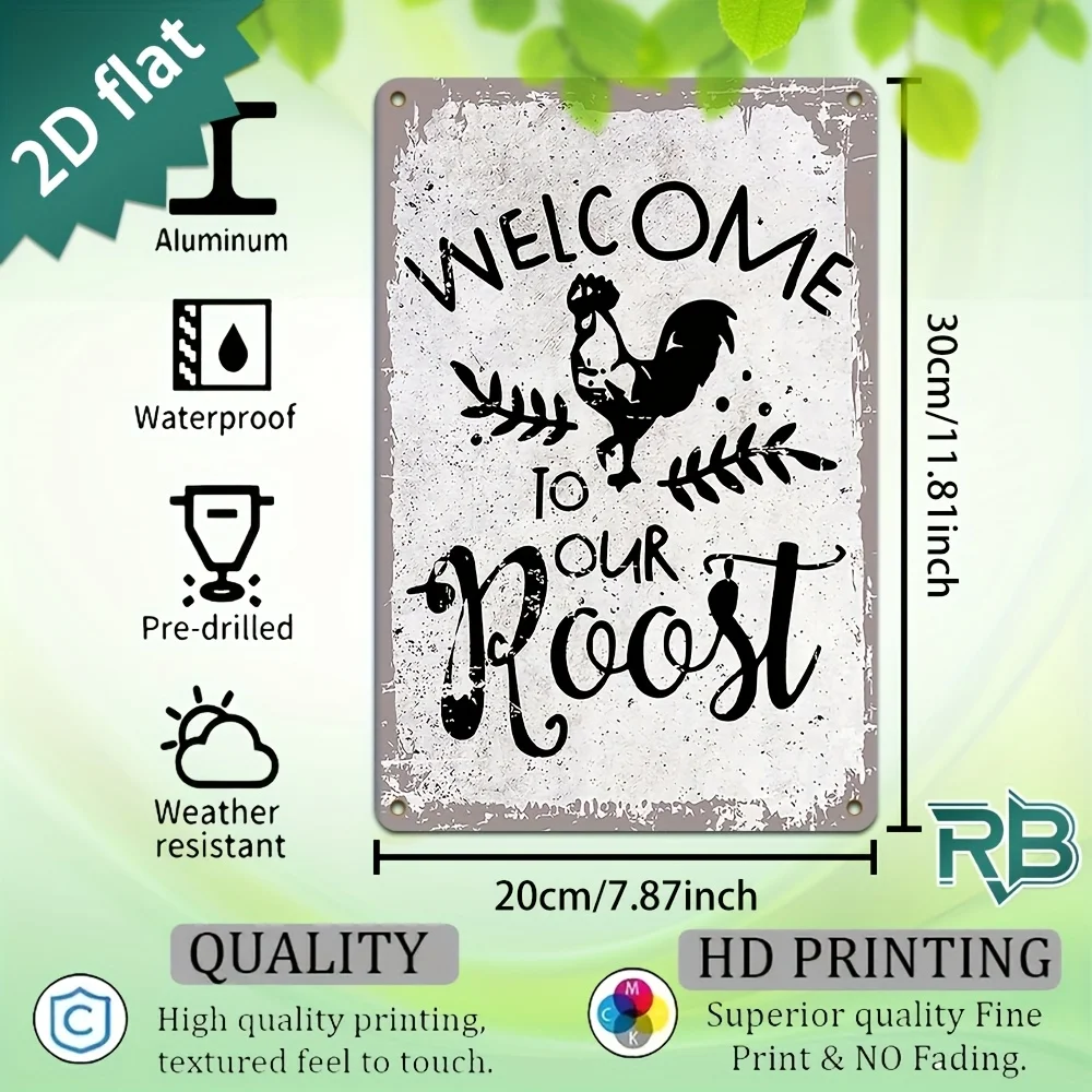 New Trendy HD Metal Wall Art - Vintage Retro 