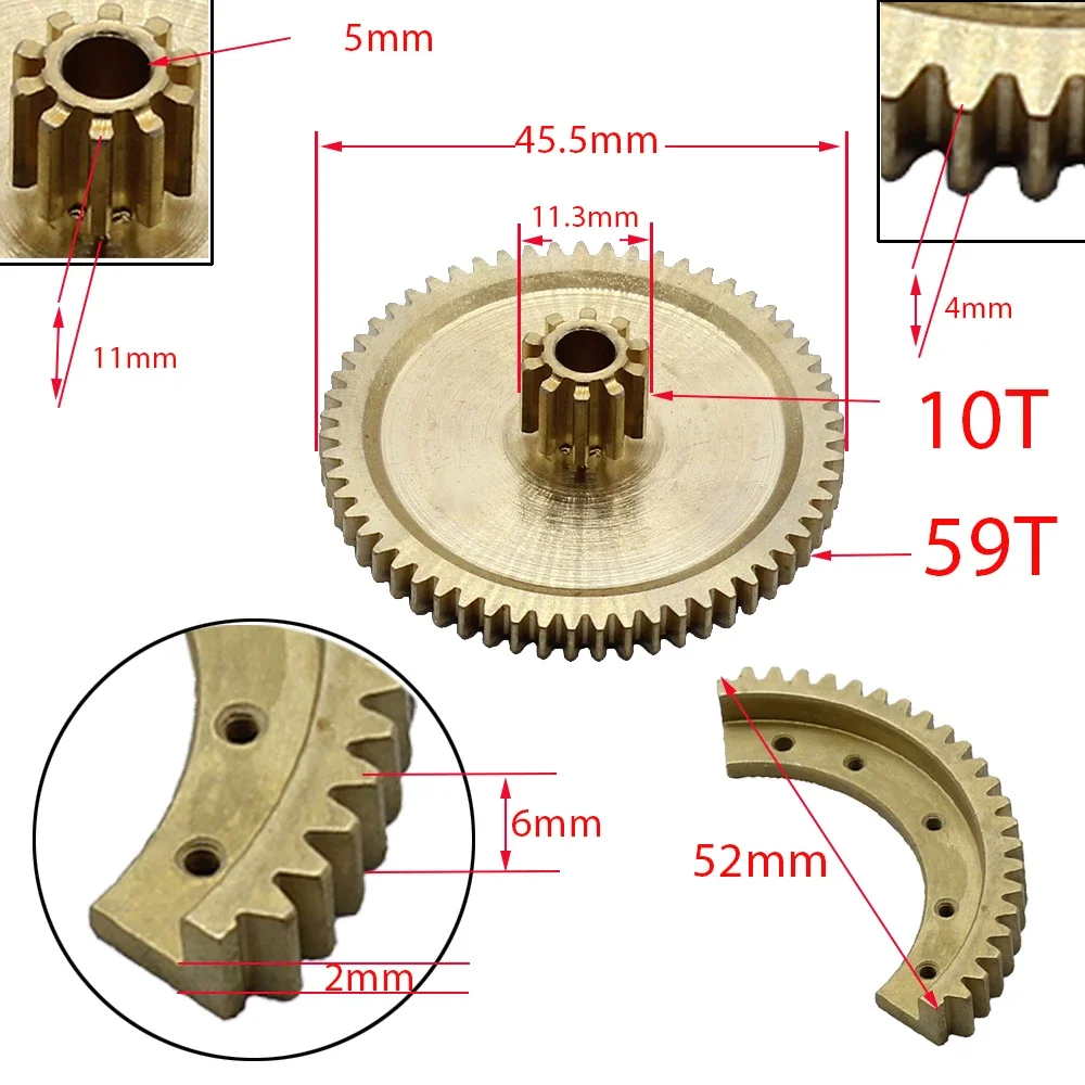 Hot Sele Metal Throttle Body Actuator Gear Kit Compatible with Audi Ford Skoda  VW TDI CRTD Kia/Hyundai Car Replacement Parts