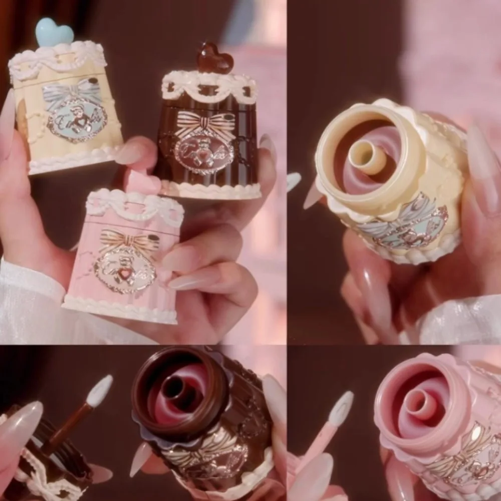 フラワーノウ スウィートハート パフベア リップジェリー リップ フェイス アイ セクシー 厚塗り トースト 栄養 リップグロス 高級 ウォーターグロッシー ミラーリップオイル