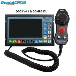China Manufaturer DDCS V4.1 3/4 Axis G Code StandAlone CNC Controller Engraving And Milling Machine Control System W/Handwheel