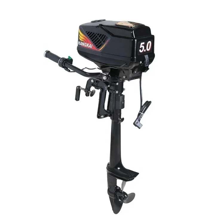 New Powerful HANGKAI 5HP 48V DC Brushless Electric Boat Engine Outboard Motors