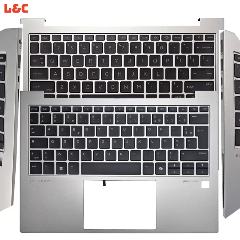 

Новинка для Elitebook 830 835 G11, клавиатура с подсветкой US/UK/LA/FR и интерфейсом SC, упор для рук, верхняя верхняя крышка, запасные части для компьютера