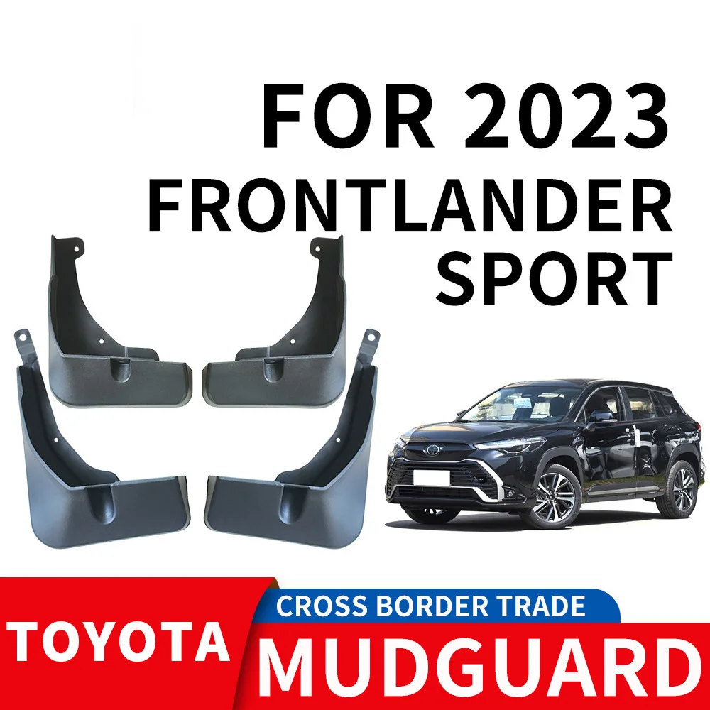 

For 2023 TOYOTA FRONTLANDER SPORT mudguard Mudflaps Front Rear Flares Splash Guards Cover Car Accessoie