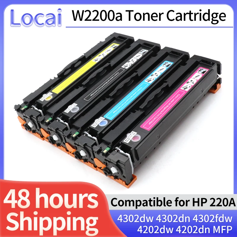

1 шт. 220A W2200A W2201A W2202A W2203A тонер-картридж для HP Color LaserJet Pro 4202dw 4202dn MFP 4302dw 4302dn 4302fdw с чипом