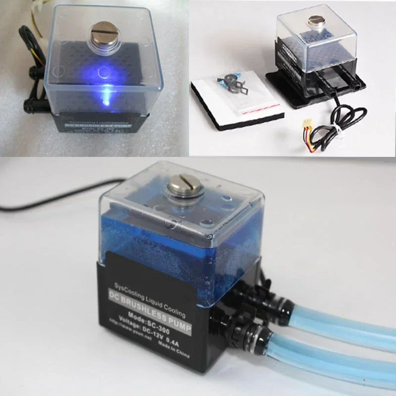 

Набор водяных насосов, ультратихий комплект, SC-300T DC 12 В, ультратихий водяной насос для процессора ПК, система жидкого охлаждения, Новинка