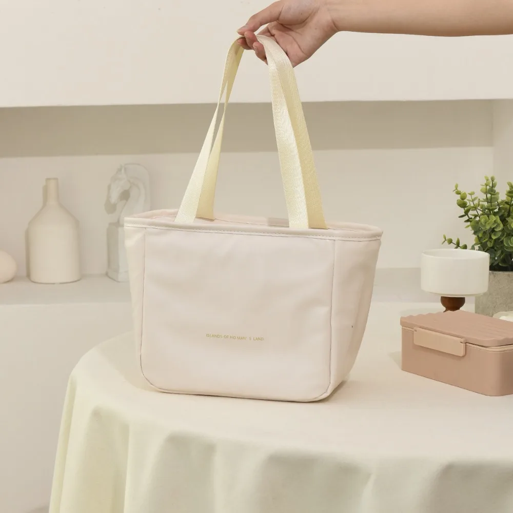 

Элегантная Термосумка для ланча из ПУ кожи, модная Изысканная сумка-тоут, изоляционные сумки, водонепроницаемые портативные кожаные сумки для ланчбокса, Офисные Сумки