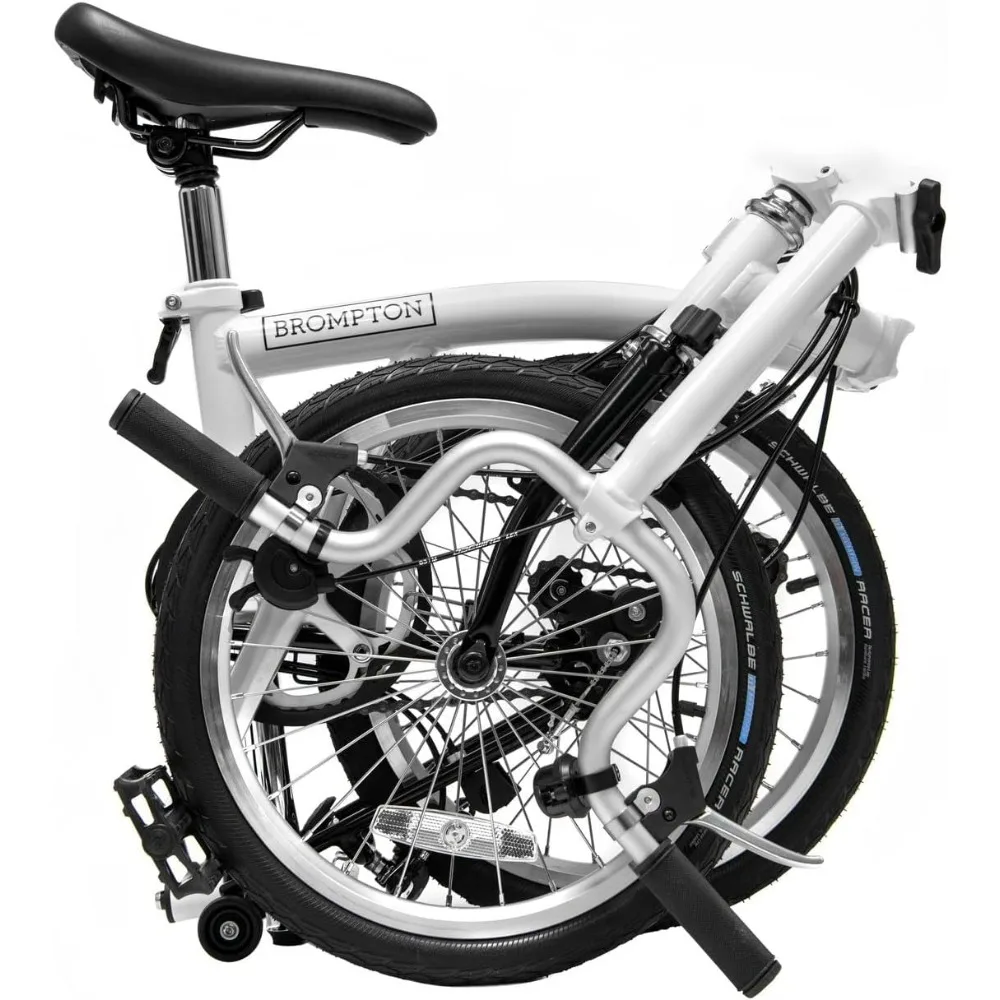 

A Line 3 Speed Folding Bike (White)