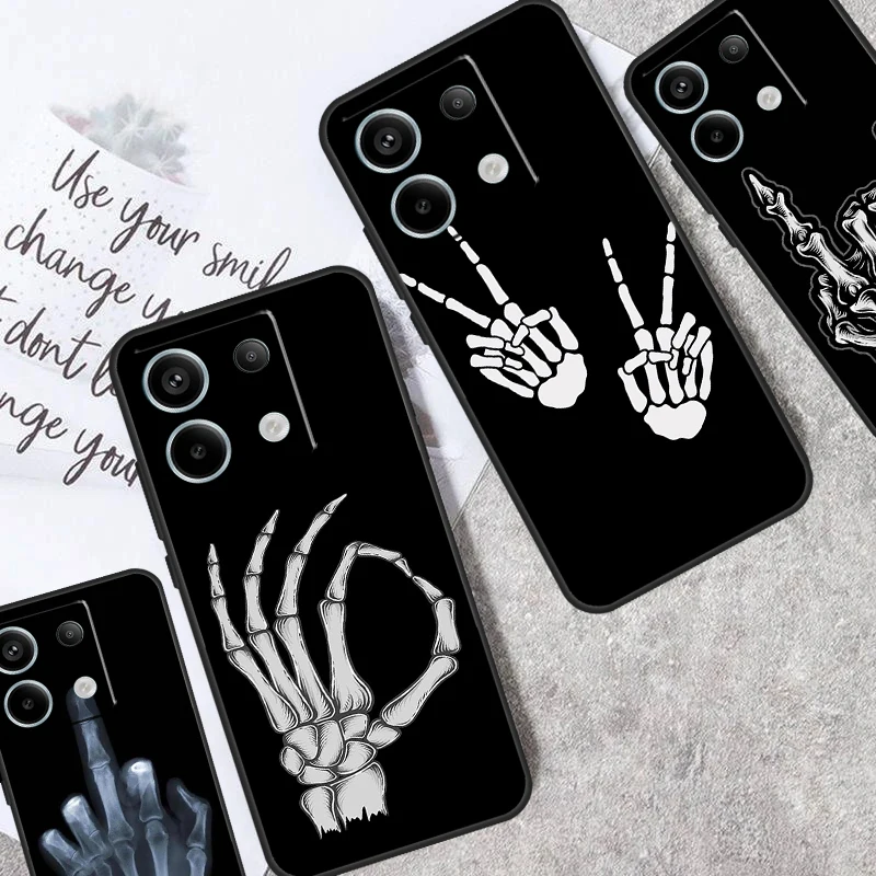 Skeleton Middle Fin…