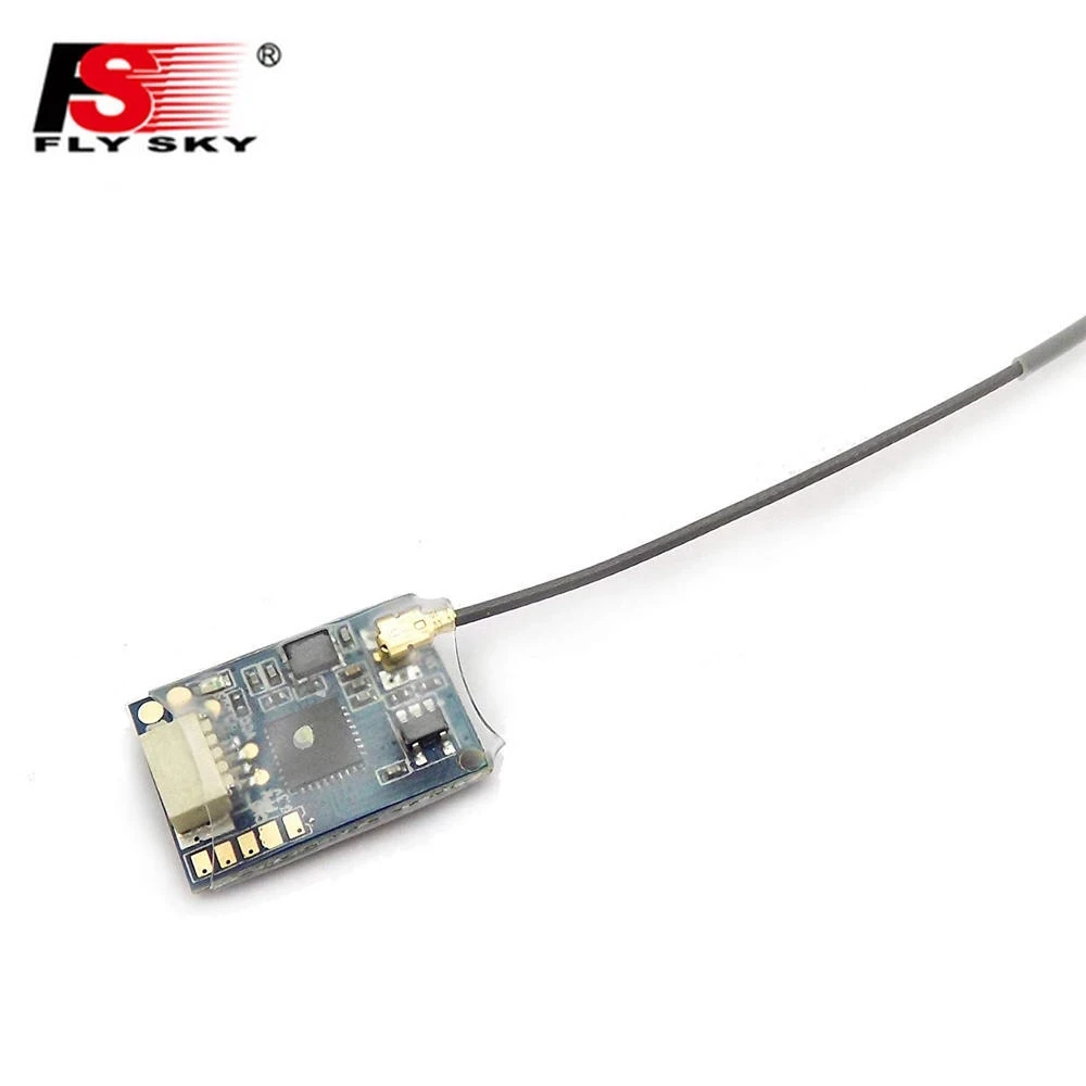 Flysky FS-A8S 2.4G 8CH Mini Receiver with PPM I-BUS SBUS for RC Qaudcopter FPV Racing Drone Compatible FS I6 FS I6S