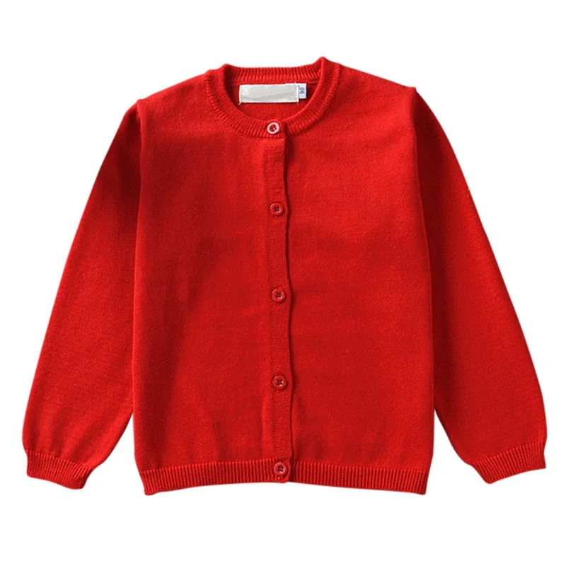 Baby Boys Girls Button-Down Cardigan Toddler Cotton Knit Sweater 1-5t Kid