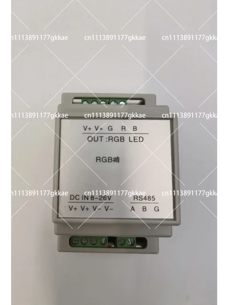 RGB LED Strip Controller with RS485 Dimming Full-Color Lamp for Pipeline Lighting