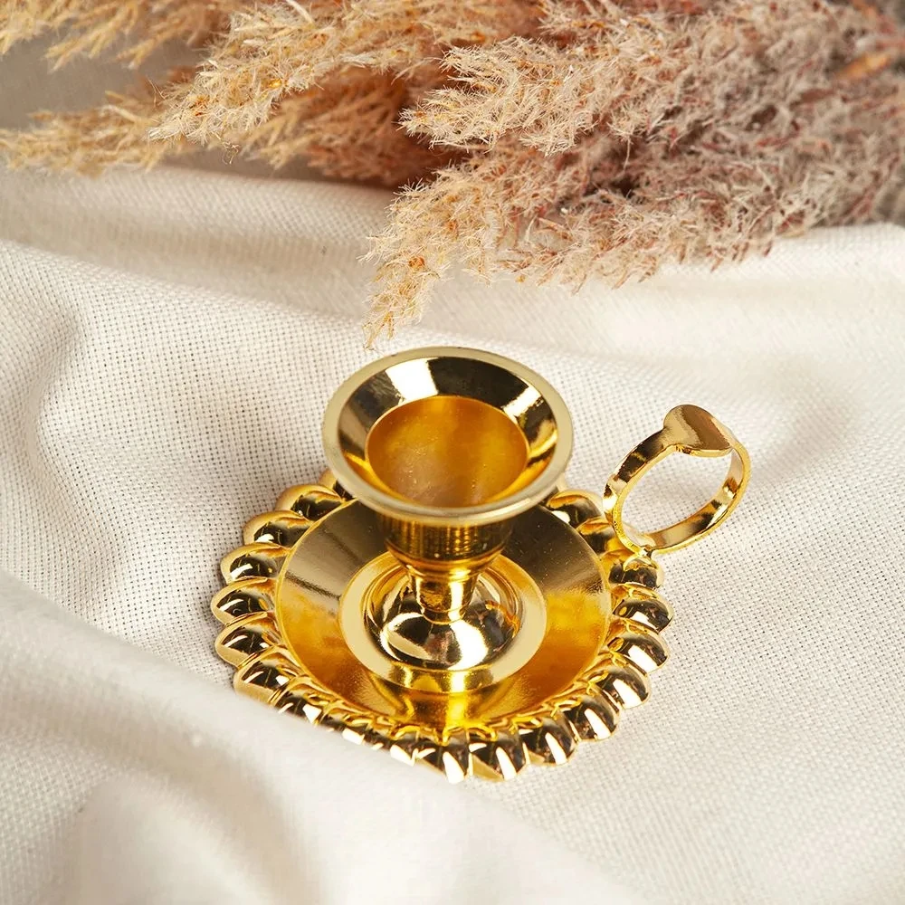 40*70mm Orthodox Candlestick brass countertop with \