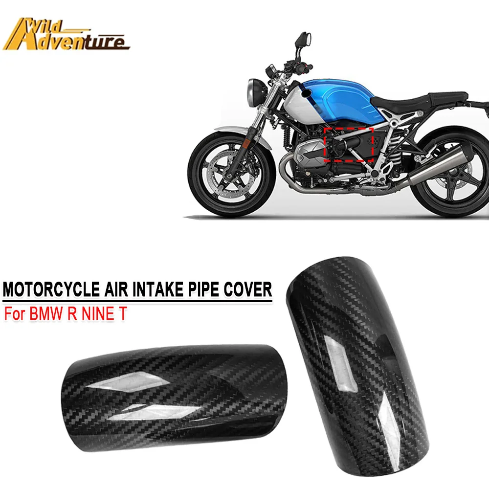 

Carbon Fiber Motorcycle Air Intake Covers Fairing Decoration Guard For BMW R NINE T R NINE Pure R NINE Urban /Scramble/R9T