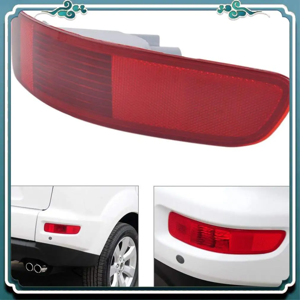 ABTU-Rear Right Bumper Tail Fog Light Lamp Cover Deflector For Mitsubishi Outlander 2007-2012 8355A004