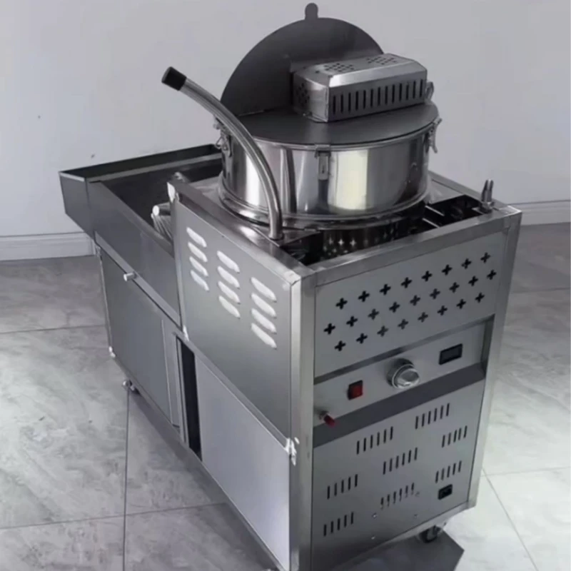 About Snack Machine Gas Popcorn Machine Fully Automatic Fast Popcorn Machine