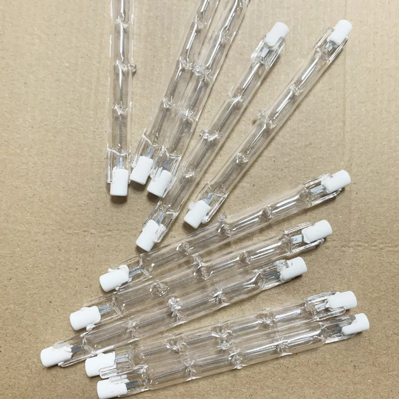 1/5/10/20PCS 100W 200W 300W 400W R7S J118 Halogen Lamp Double Ended Linear Light Bulb AC220-240V Household Halogen Bulbs