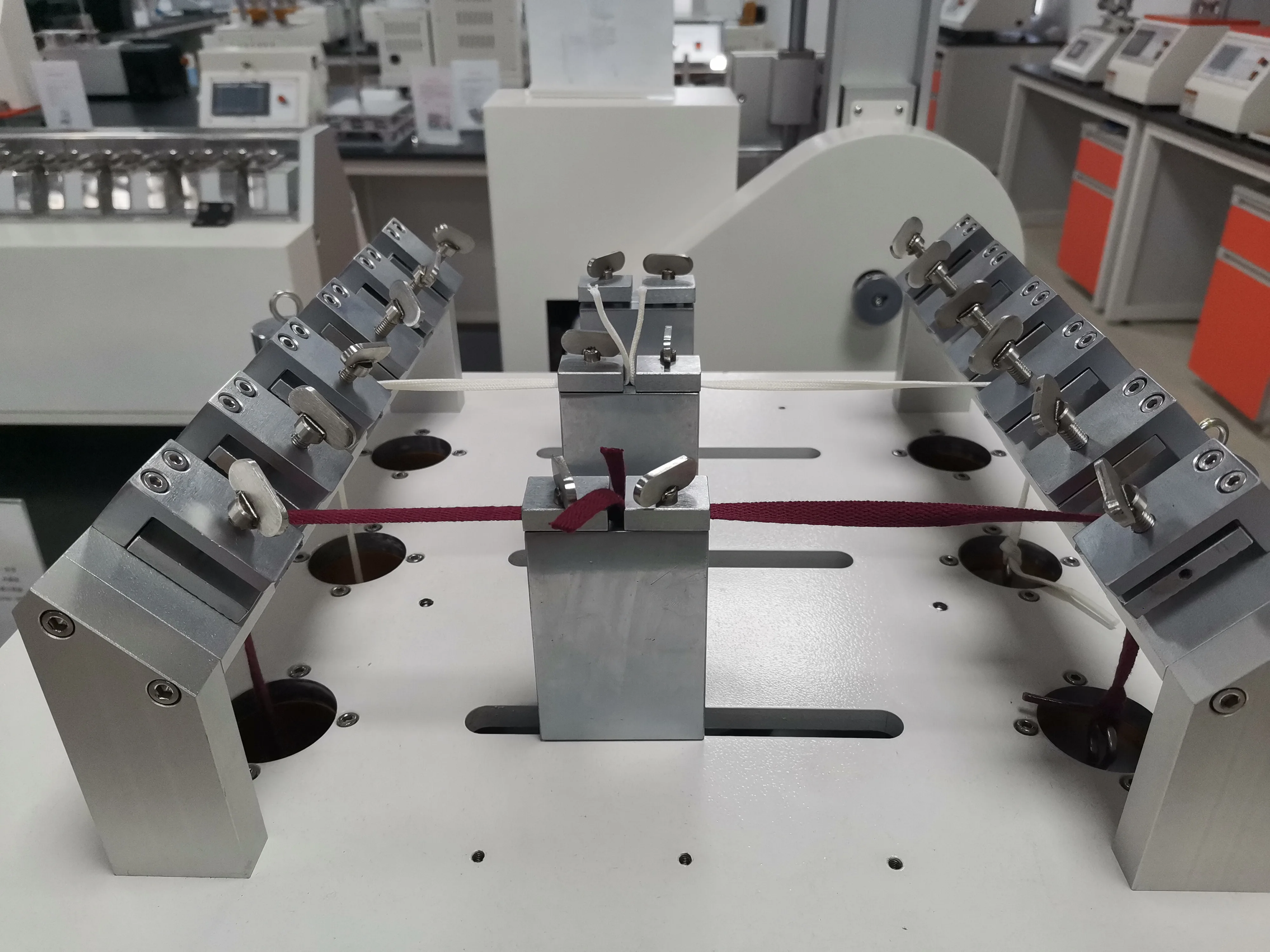 Eyelet and Shoelace Abrasion Testing Machine
