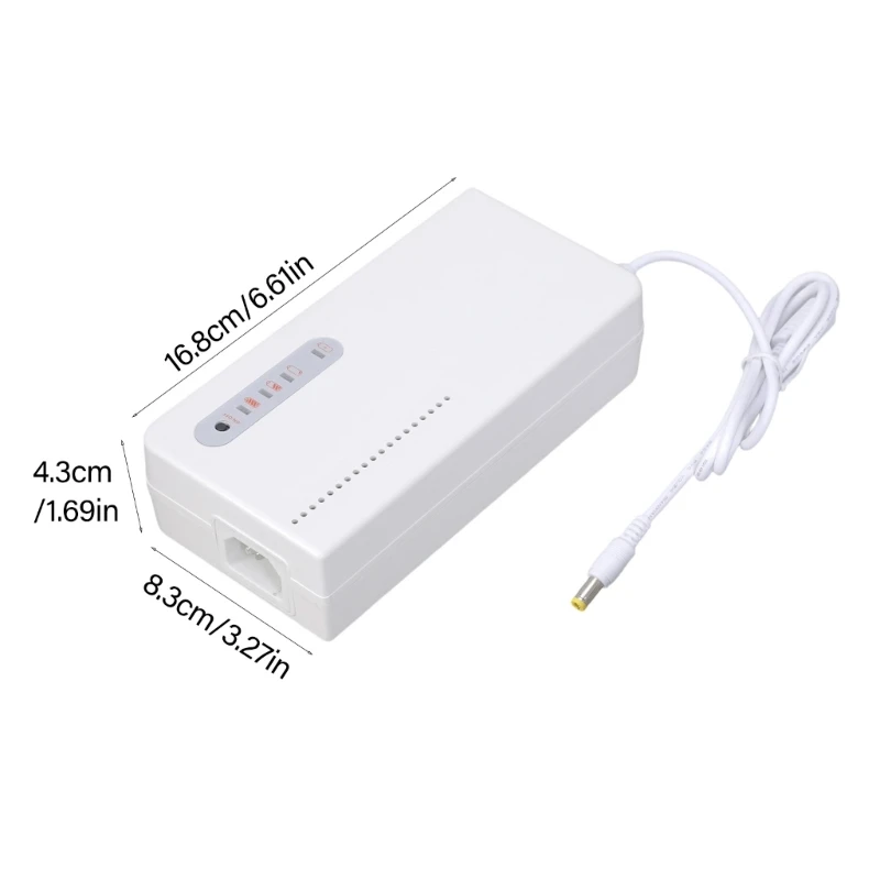 37 ميجابايت بطارية احتياطية 6000 مللي أمبير 12 فولت 7A 5.5x5.5 مللي متر UPS إمدادات الطاقة دون انقطاع احتياطية UPS لجهاز التوجيه كاميرا الكمبيوتر المحمول مصباح ليد