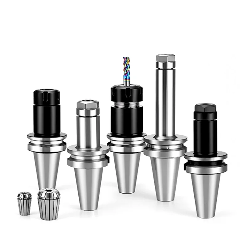 Hoge Precisie 0.001 BT30 BT40 mes schacht ER11 ER16 ER20 ER25 ER32 ER40 70 80 100L Gereedschaphouder voor CNC bewerkingscentrum spindel - afbeelding 2