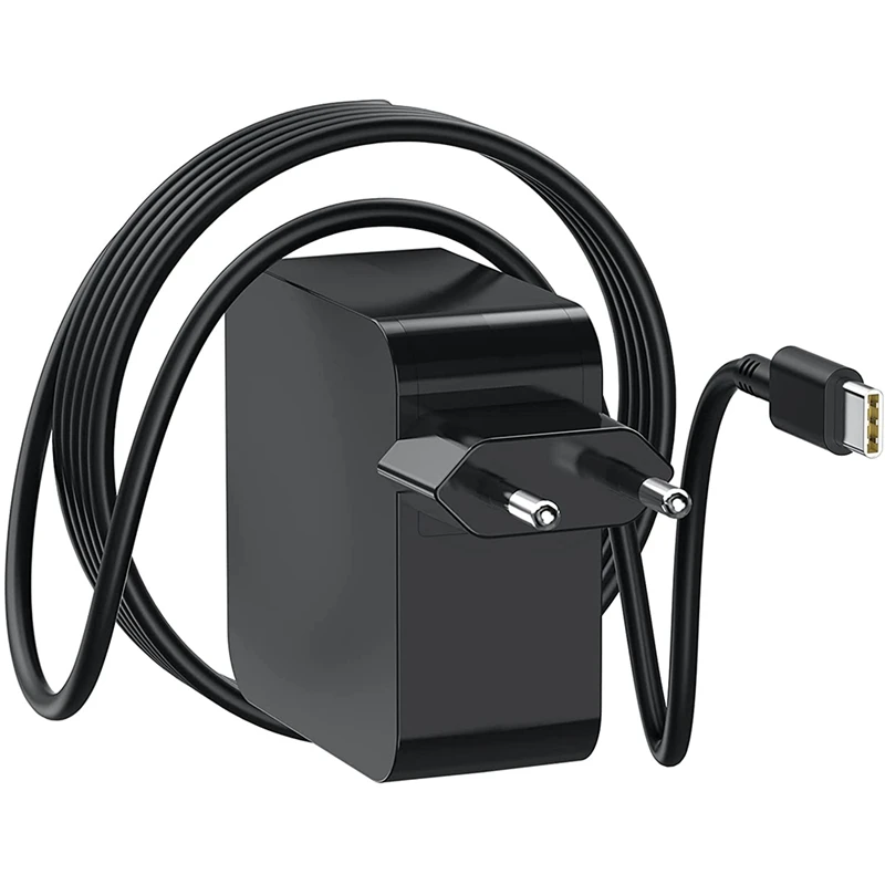 레노버, 맥북 프로, 에어용, 노트북 C타입 PD 전원 공급 장치, EU 플러그, 100W USB C 전원 공급 장치 AC 어댑터