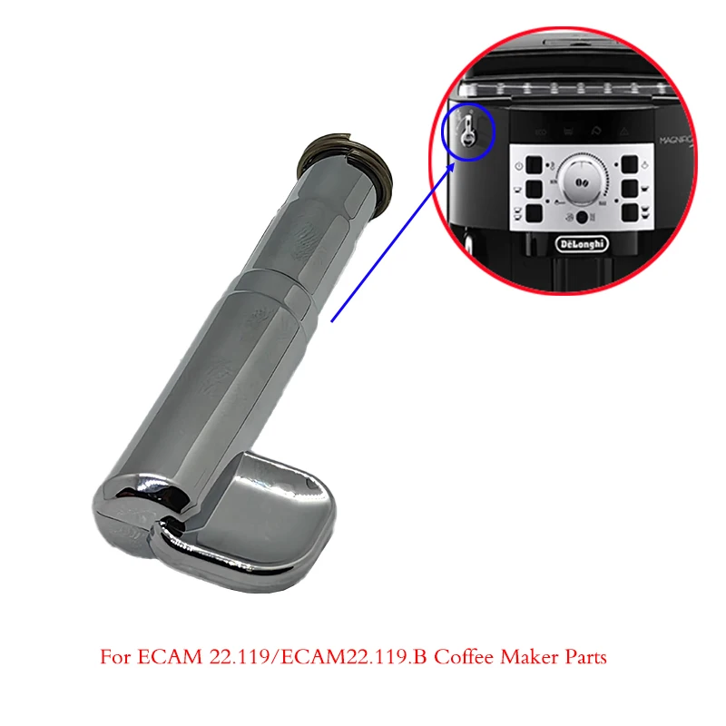 

1pcs Coffee Maker Parts Long Polearm Steam Switch Knob For DeLonghi ECAM 22.119/ECAM 22.119.B